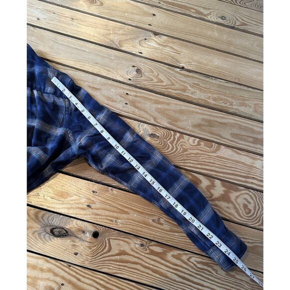 Dovetail Workwear Button Up Plaid Shirt Size XL Men’s Blue - Picture 7 of 8